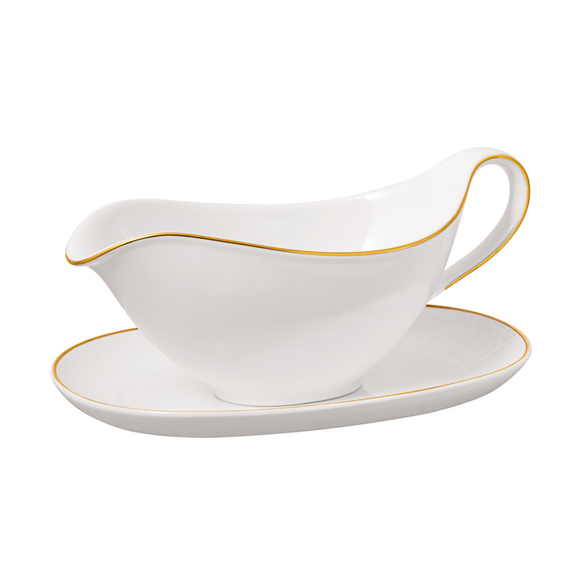 Villeroy & Boch Château Septfontaines sausenebb med fat 26 cl Hvit-gull