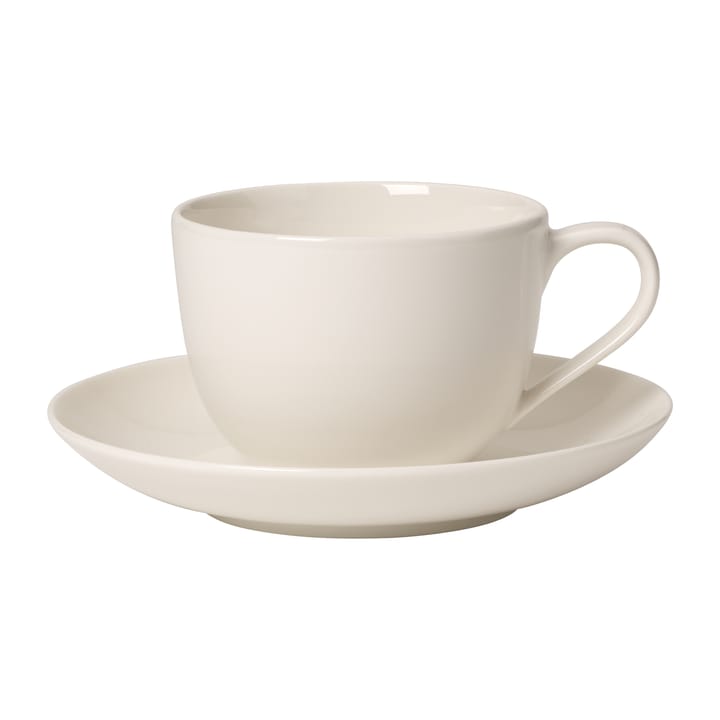 For Me Coffee kopp med fat, Hvit Villeroy & Boch