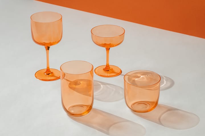 Like champagneglass coupe 10 cl 2-pakning, Apricot Villeroy & Boch