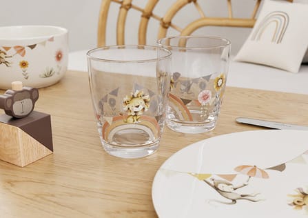 Roar like a Lion drikkeglass barn 15 cl, 2-pk, Multi Villeroy & Boch