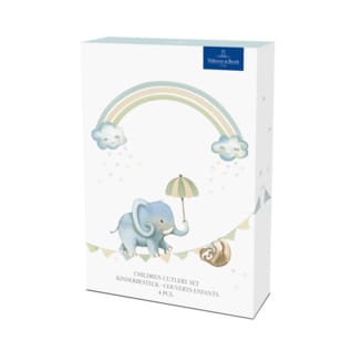 Walk like an Elephant barnebestikk, 4 deler - Rustfritt stål - Villeroy & Boch