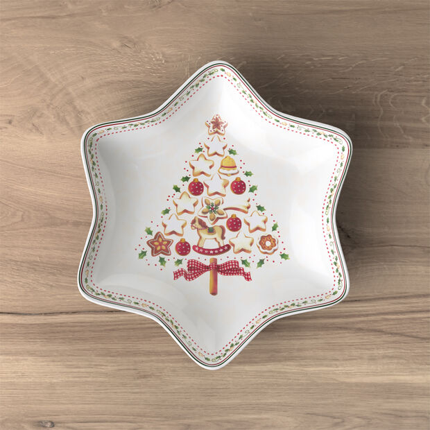 Villeroy & Boch Winter Bakery Delight fat 24,5 cm Stjerne