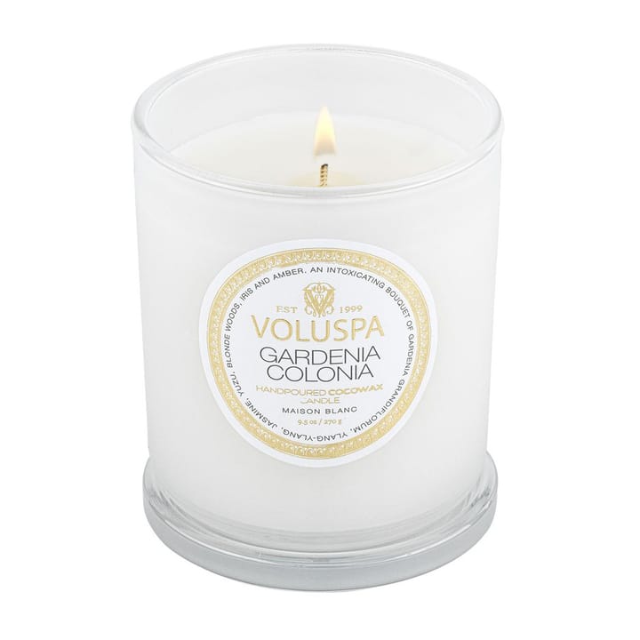 Classic Maison Blanc duftlys 60 timer, Gardenia Colonia Voluspa