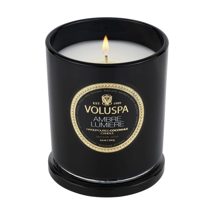 Classic Maison Noir duftlys 60 timer, Ambre Lumiere Voluspa