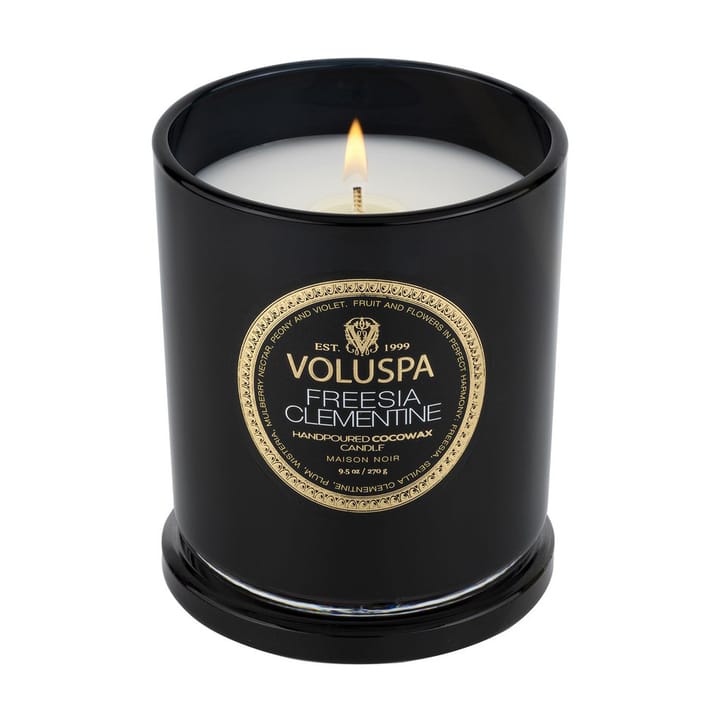 Classic Maison Noir duftlys 60 timer, Freesia Clementine Voluspa