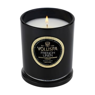 Classic Maison Noir duftlys 60 timer - French Linen - Voluspa