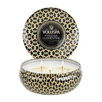 Maison Noir 3-wick Tin duflys 40 timer - Freesia Clementine - Voluspa