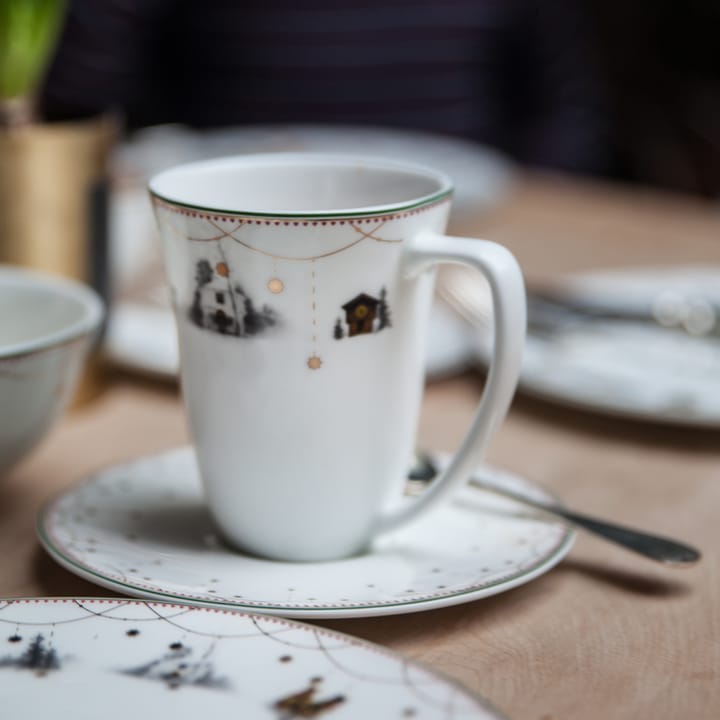 Julemorgen skål til 30 cl kopp, hvit Wik & Walsøe