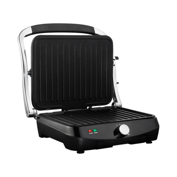 CG-2000B minigrill med justerbar termostat - Sølv - Wilfa