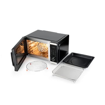 MAC-25S Multioven 3-in-1 mikrobølgeovn - Svart-sølv - Wilfa