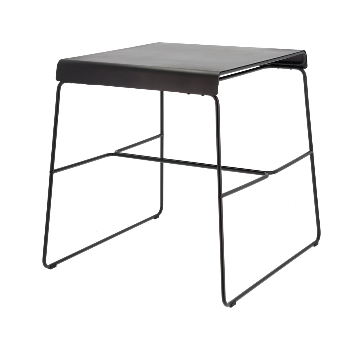 Zone Denmark A-café table outdoor bord Black