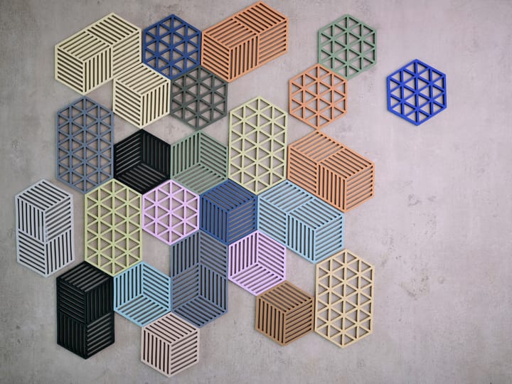 Hexagon gryteunderlag stor, Light Terracotta Zone Denmark